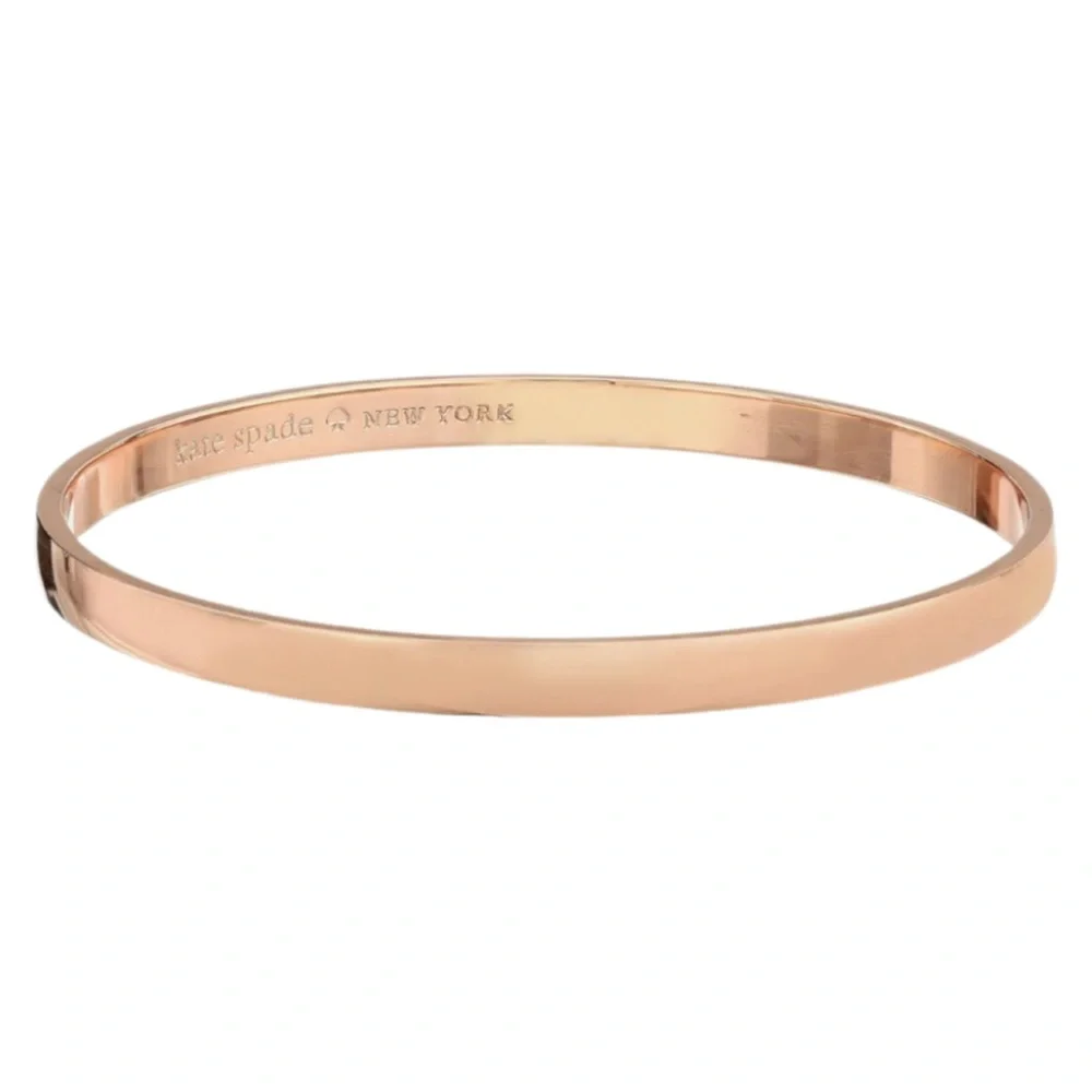 KATE SPADE • Stop And Smell The Roses Idiom Bangle Bracelet - Picture 3 of 6